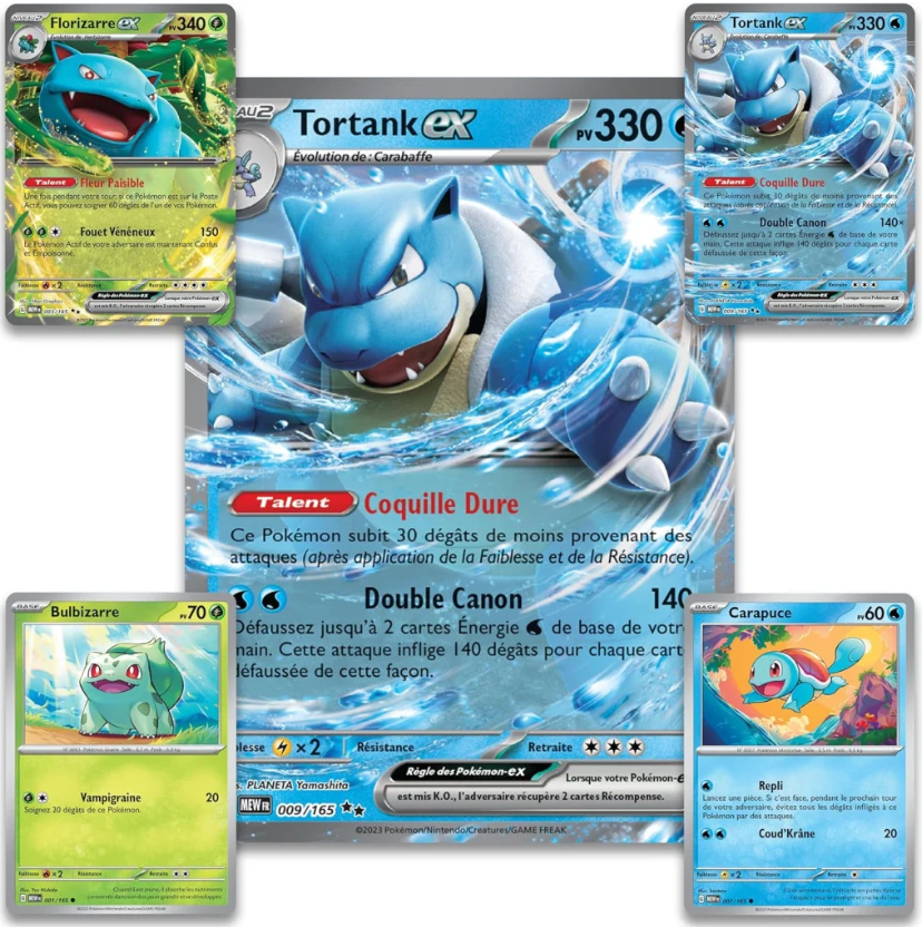 FR- Écarlate et Violet - 151 - EV3.5 Collection Premium Eaux Florissantes