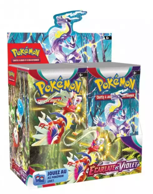 FR-Display EV01- Écarlate et Violet- Scellé