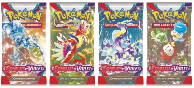 FR-Display EV01- Écarlate et Violet- Scellé