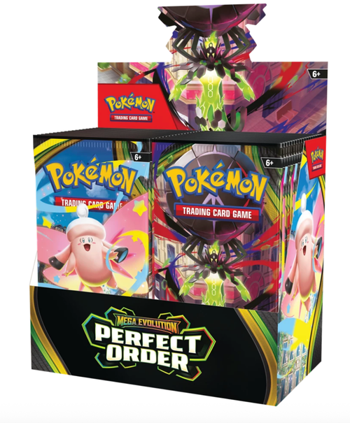 EN - ME03 'Équilibre Parfait' Display Scelle Booster 10K - Poké king shop Sarl