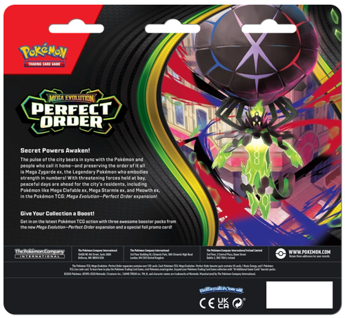 EN - ME03 'Équilibre Parfait' Three Pack Blister - Poké king shop Sarl