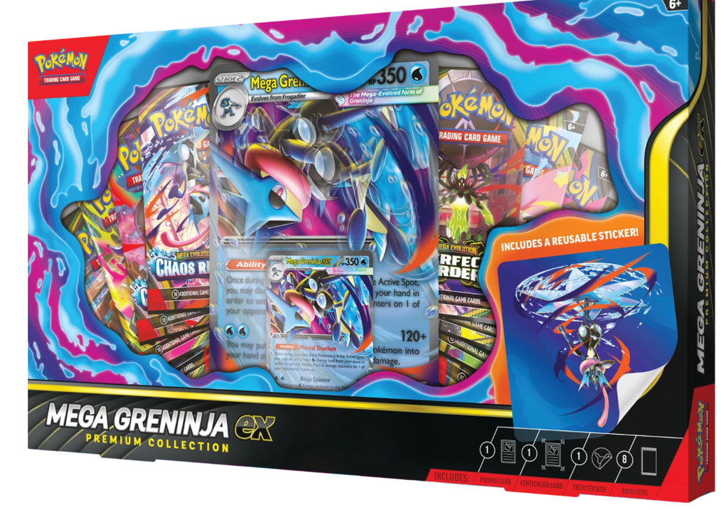 EN-Méga-Amphinobi Premium ex Collection - Poké king shop Sarl