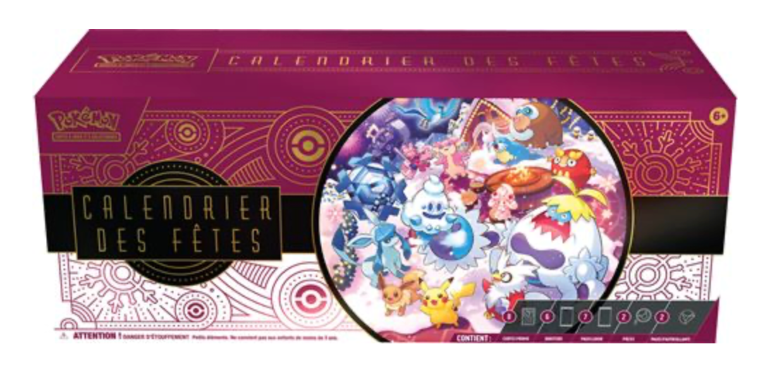 FR - Calendrier des fêtes 2025 - Poké king shop Sarl