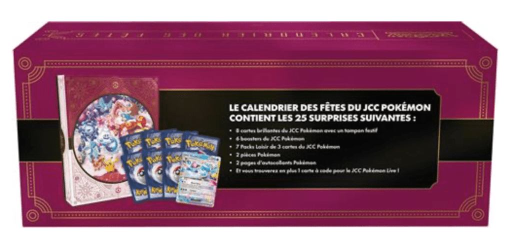 FR - Calendrier des fêtes 2025 - Poké king shop Sarl