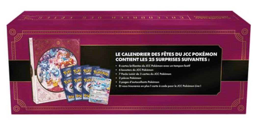 FR - Calendrier des fêtes 2025 - Poké king shop Sarl