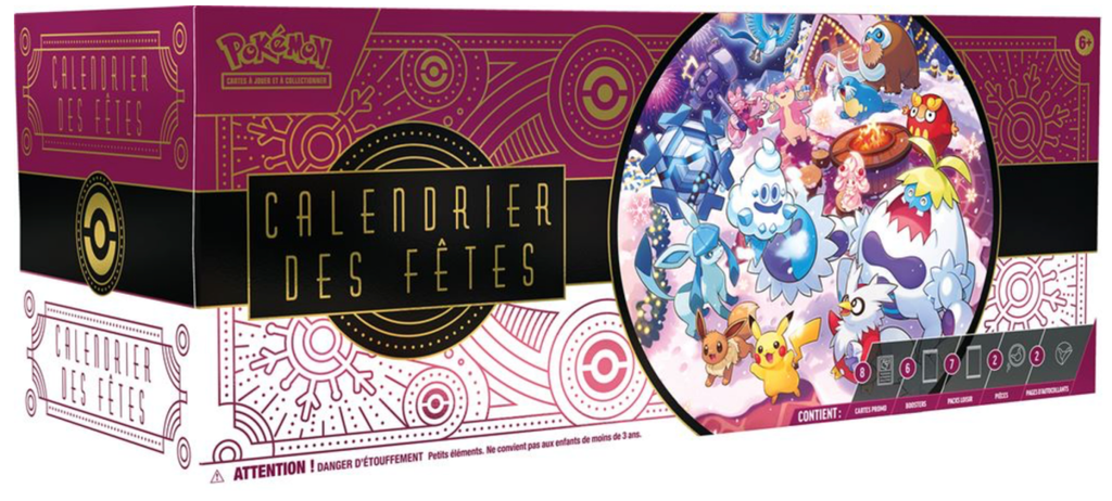 FR - Calendrier des fêtes 2025 - Poké king shop Sarl