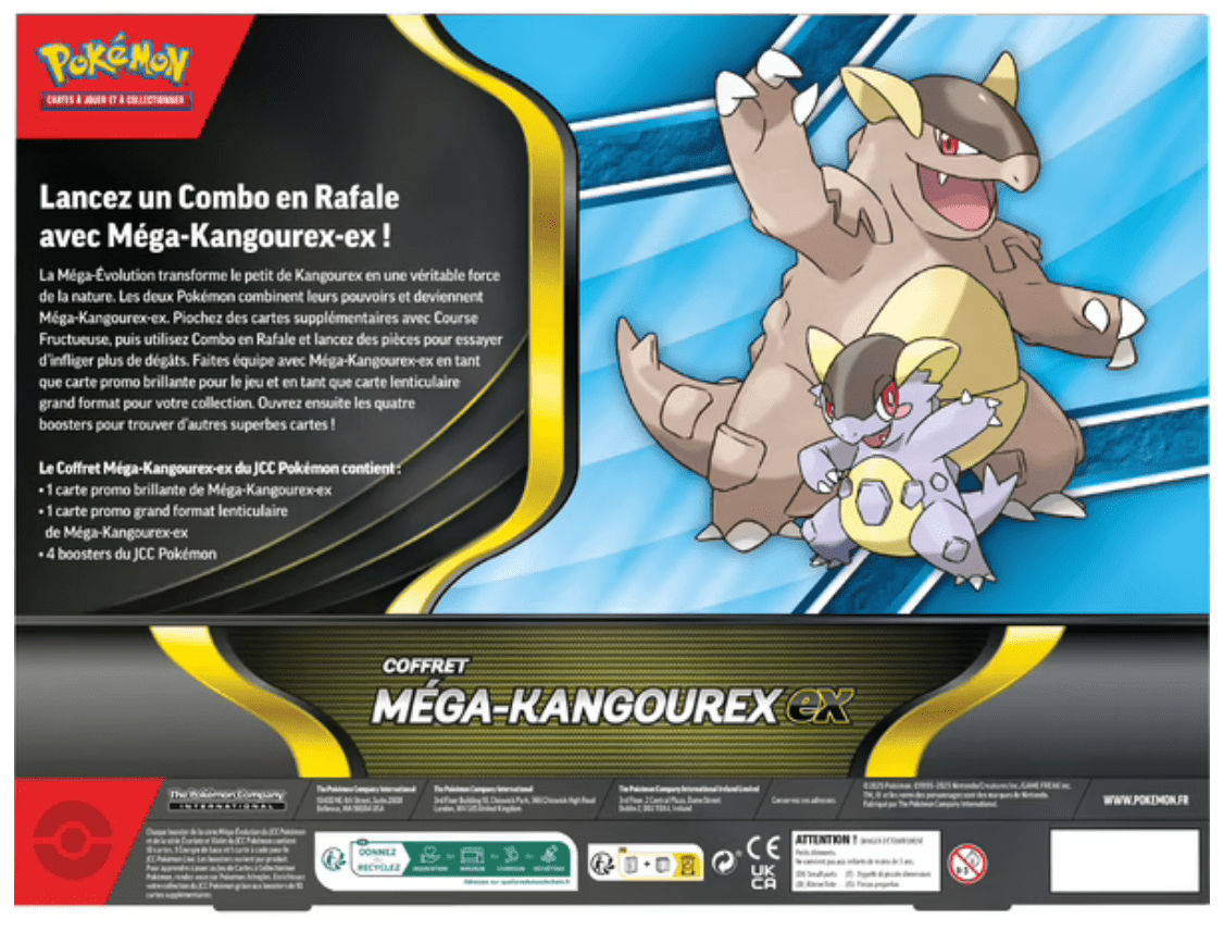 FR - Coffret Méga - Kangourex - EX - Poké king shop Sarl