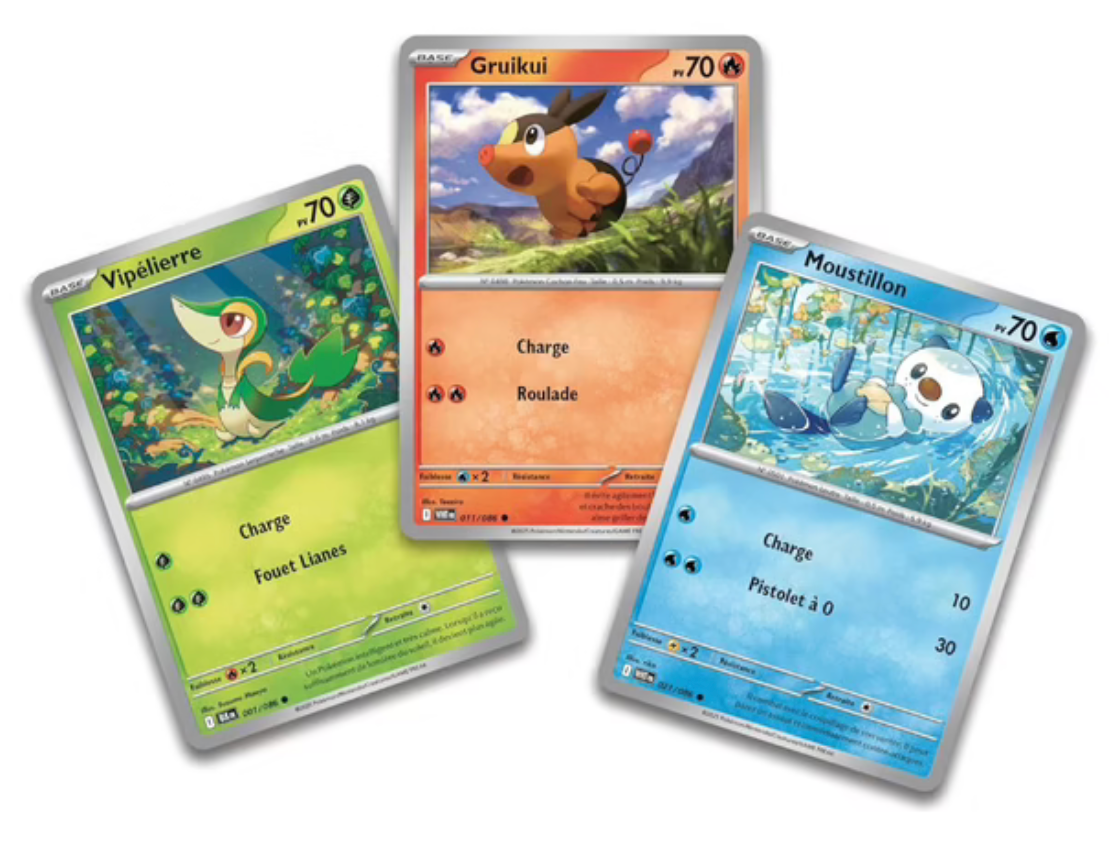 FR - Coffret Poster Pokémon Unys - Foudre Noire et Flamme Blanche - Poké king shop Sarl
