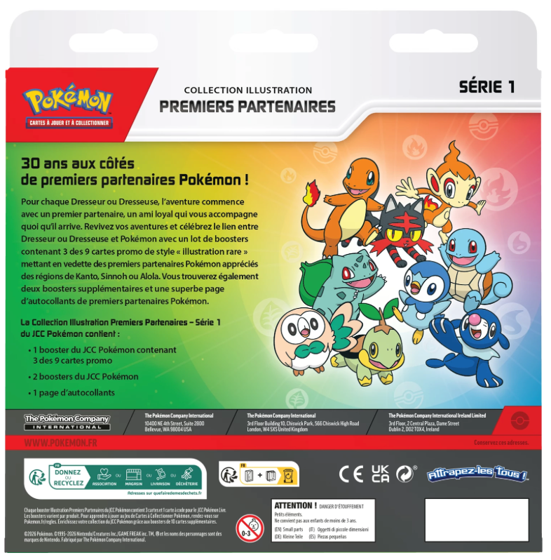 FR - First Partner Illustration Collection 1 - Poké king shop Sarl