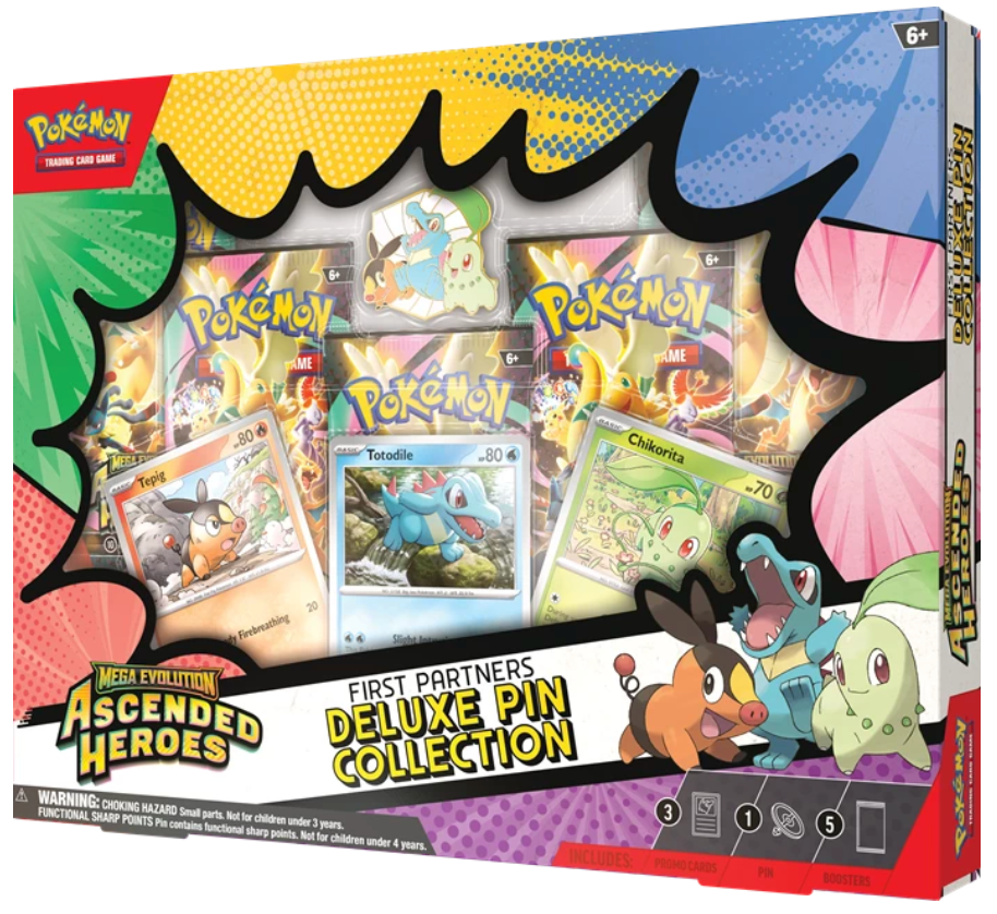 FR - ME02.5 Premiers Partenaires Deluxe Pin Collection - Poké king shop Sarl