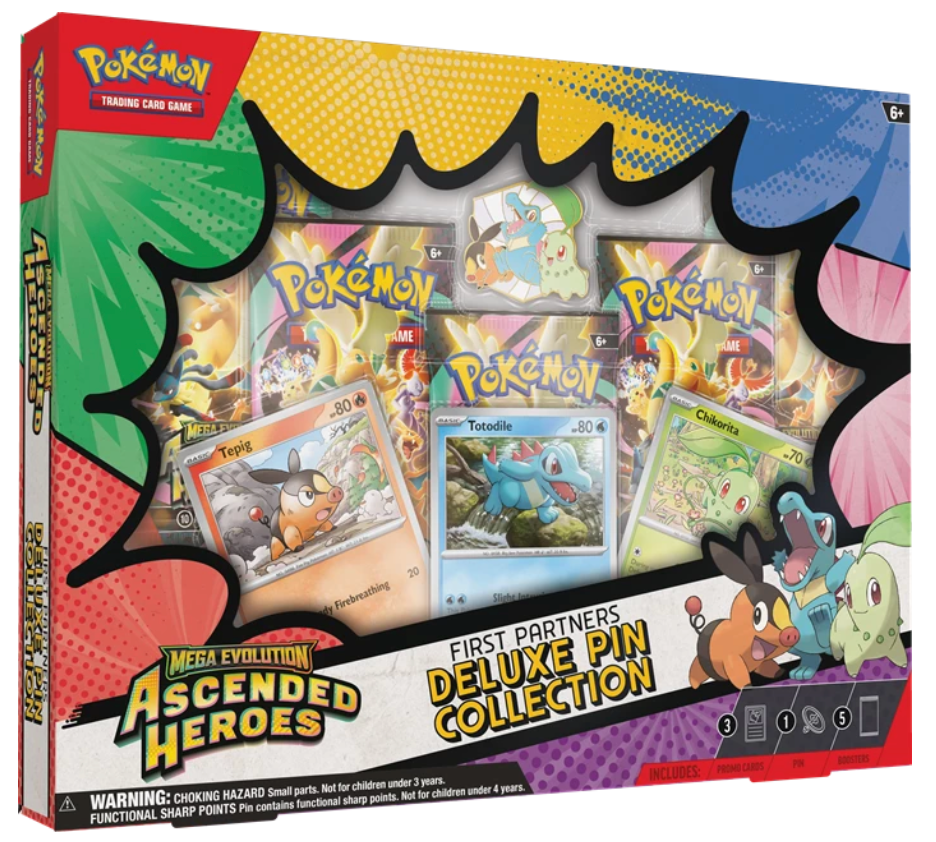 FR - ME02.5 Premiers Partenaires Deluxe Pin Collection - Poké king shop Sarl