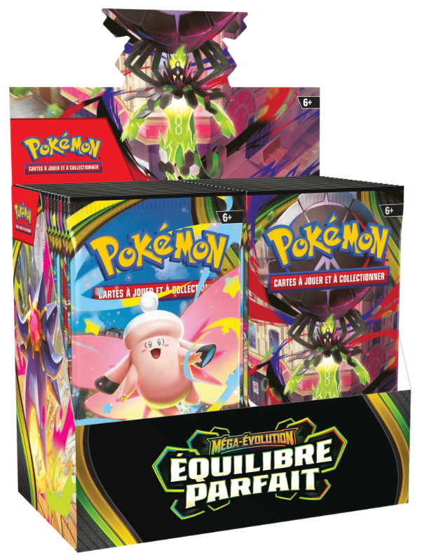 FR - ME03 'Équilibre Parfait' Display Scelle Booster 10K - Poké king shop Sarl