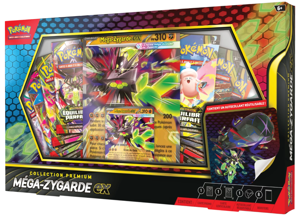 FR - Méga - Zygarde ex Premium Collection - Poké king shop Sarl