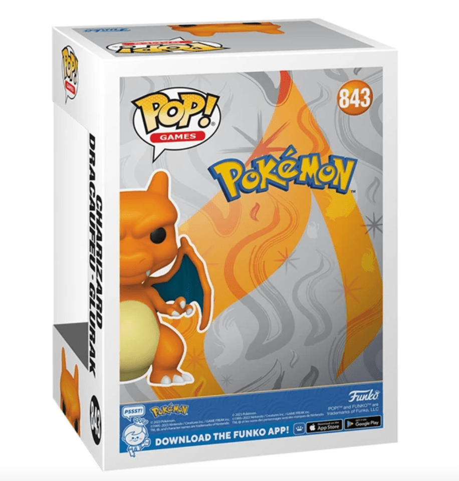 POP Games Pokémon Dracaufeu - Poké king shop Sarl