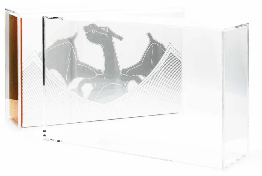 Protection Acrylique pour Ultra Prenium Dracaufeu - Poké king shop Sarl